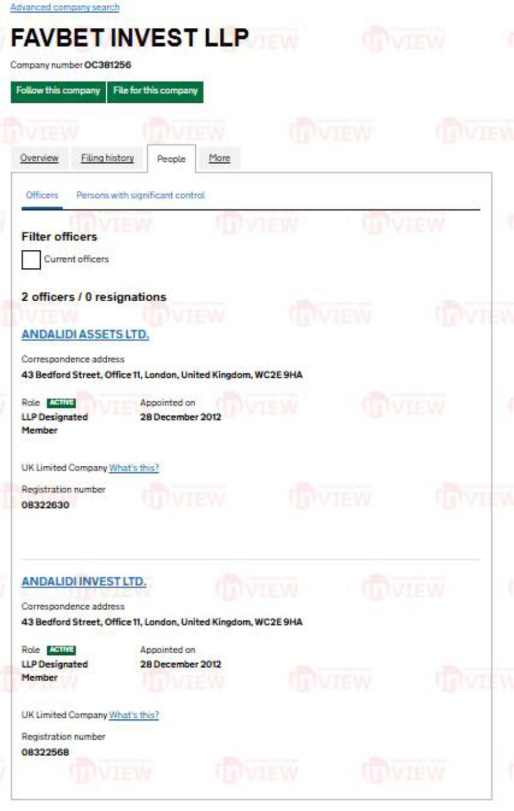 Андрій Матюха виводить мільйони з грального бізнесу FavBet через «пральні» Тейлора і Ліллей