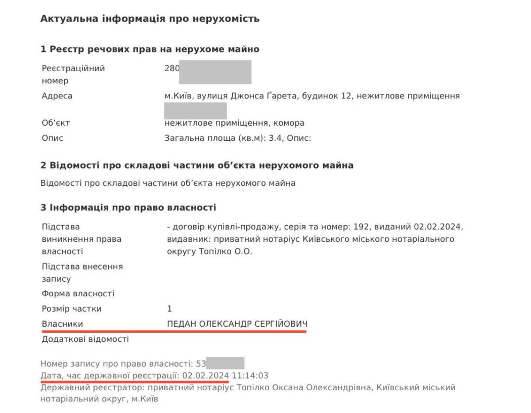 Педан хотів на фронт, але «порадили залишитись» і за два роки придбав дві квартири, приміщення і два авто