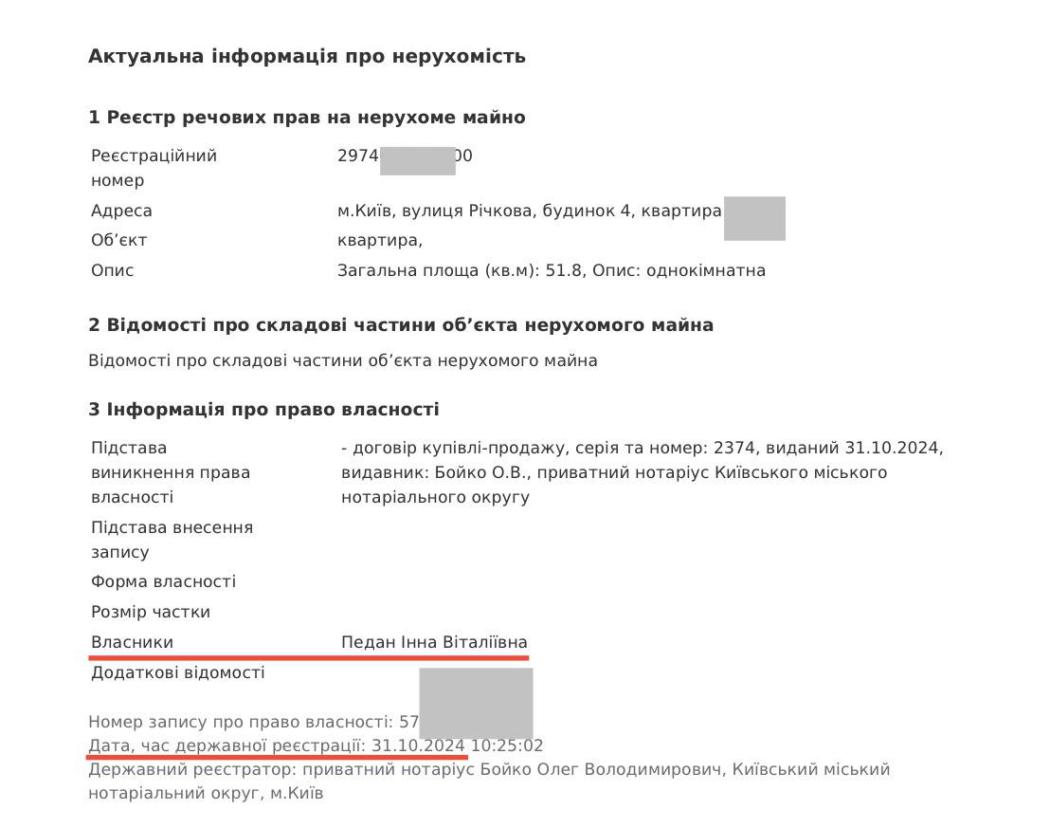 Педан хотів на фронт, але «порадили залишитись» і за два роки придбав дві квартири, приміщення і два авто