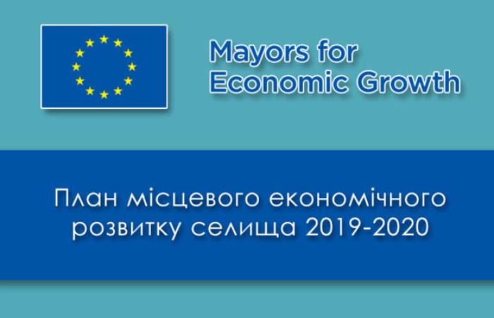 План місцевого економічного розвитку селища 2019-2020