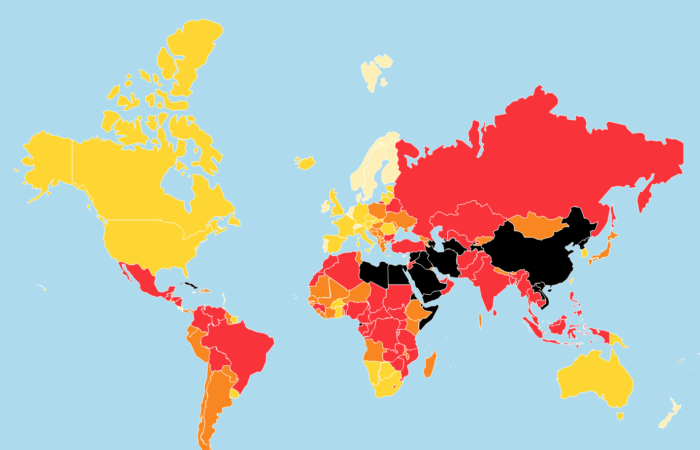 В найщасливіших країнах найвищий рівень свободи преси!