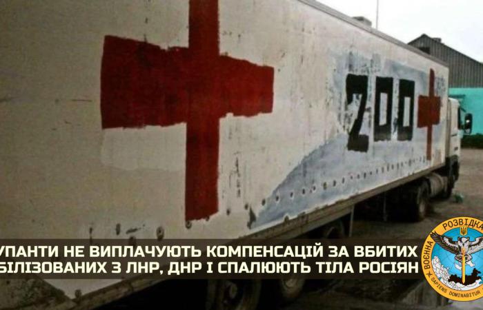 Окупанти не виплачують компенсацій за вбитих мобілізованих з ЛНР, ДНР і спалюють тіла росіян