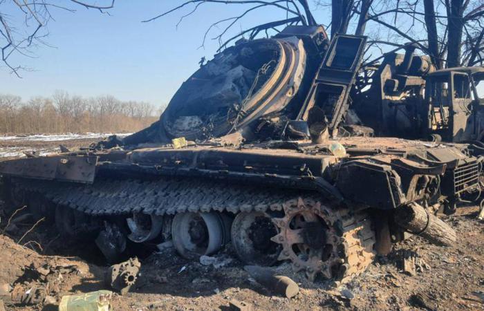 Росія втратила в Україні танк Т-80У з комплексом “Дрозд”