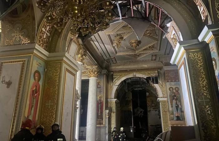 Московські окупанти завдали удару по найбільшому православному храму Одеси  - Спасо-Преображенському собору