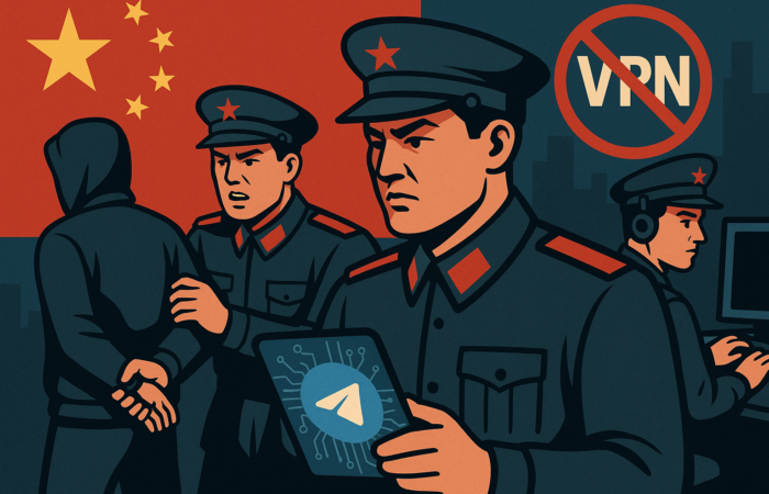 Китайські силовики виводять цифровий контроль на новий рівень: націлились на Telegram і VPN