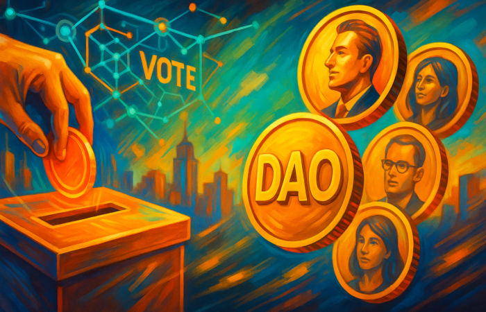 DAO-демократія:  токенізована виборча система, концепція та положення