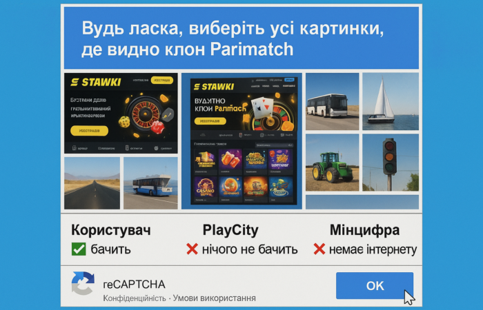 🎰 Stawki: клон Parimatch, який бачать усі — окрім Мінцифри, Федорова та PlayCity