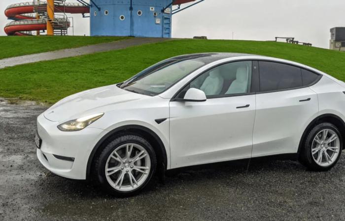 Цінове диво: Tesla, куплена комунальником за 100 тис. грн, стала подарунком для дружини з МВС вартістю 1,2 мільйона