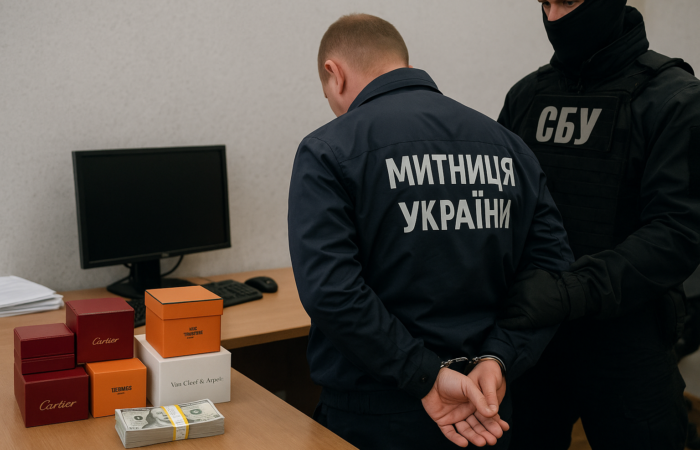 💰 На Львівській митниці затримали посадовця, який “кришував” контрабанду елітних прикрас