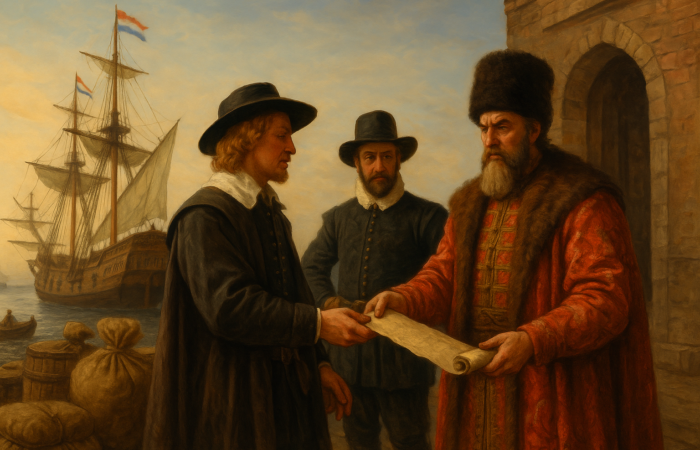 Голландія та Англія: Московська Компанія (1555-1700)