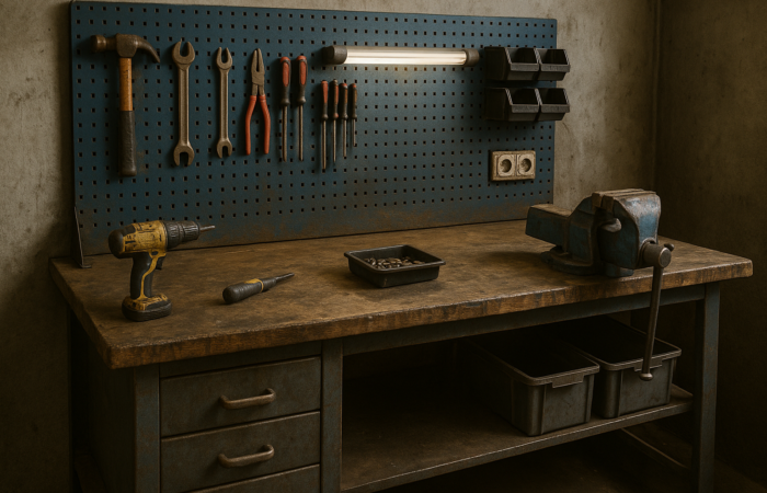 Как выбрать слесарный верстак под свои задачи