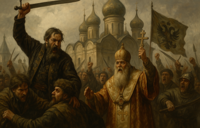 Путінська міфологія 4 листопада: заколот московських еліт видають за визволення Росії, якої на той час не було