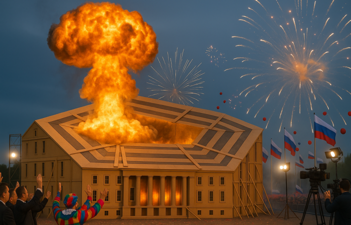 Ядерний удар по бутафорському Пентагону: патопсихологія кремлівської пропаганди