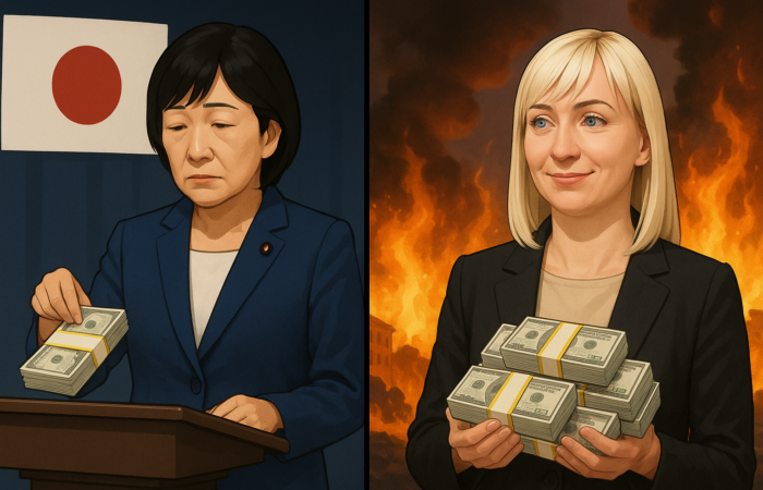 Україна та Японія - дві реальності: коли одні йдуть на жертви, інші лізуть в кишені народу