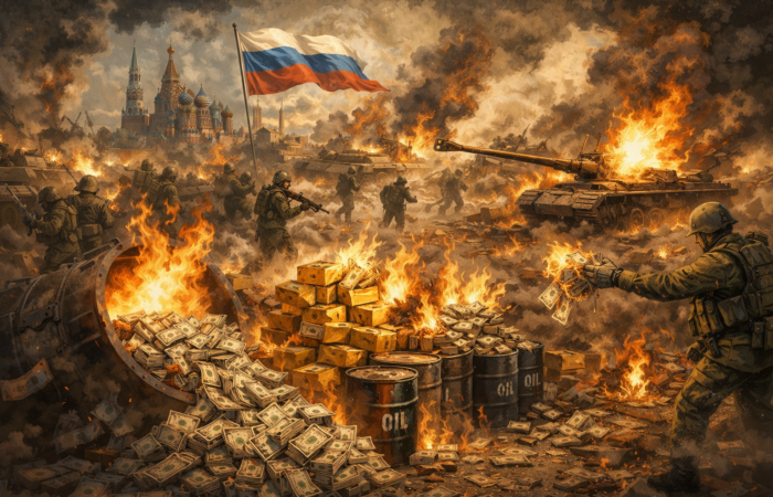 Справжня причина війни: Росія напала на Україну, щоб утилізувати 640 мільярдів