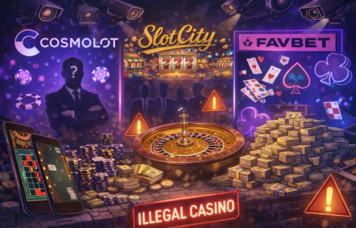 Cosmolot, FAVBET і Slot City: як великі казино працюють без ліцензій, поки держава 