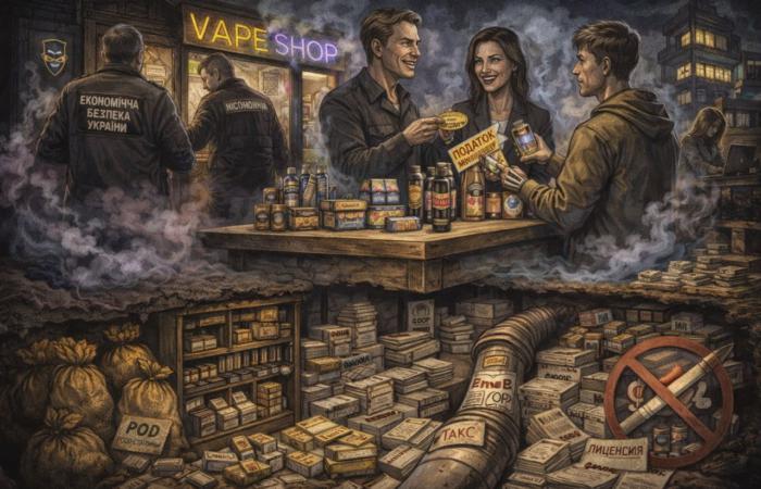 Нікотин «у подарунок»: як вейп-мережі ховають мільярди від податків