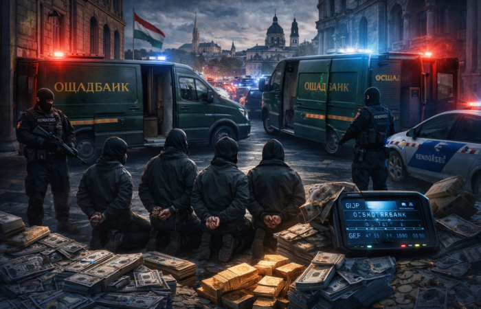 Ощадбанк заявляє про викрадення своїх співробітників, інкасаторських машин та цінностей в Угорщині