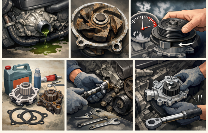 Водяная помпа автомобиля: признаки неисправности и советы по замене