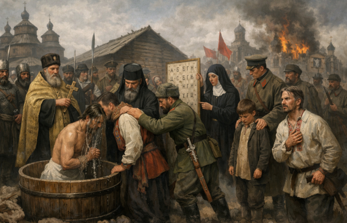 Хрещення як русифікація: релігійний примус у колоніях Москви, XVI–XX століття