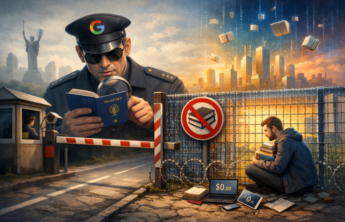 Цифрова дискримінація: чому Google не пускає українських авторів у Play Books