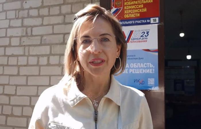 Олена Дмитрук стала кандидаткою до Держдуми рф від окупованої Херсонщини