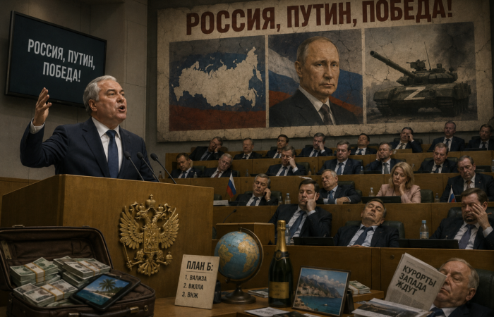 Володін оновив тріаду Уварова, замінивши Бога на Путіна, а народ — на порожнечу