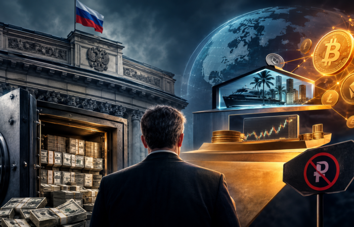 Банк Росії легалізує крипту, бо 720 мільярдів рублів росіян вже лежать за кордоном