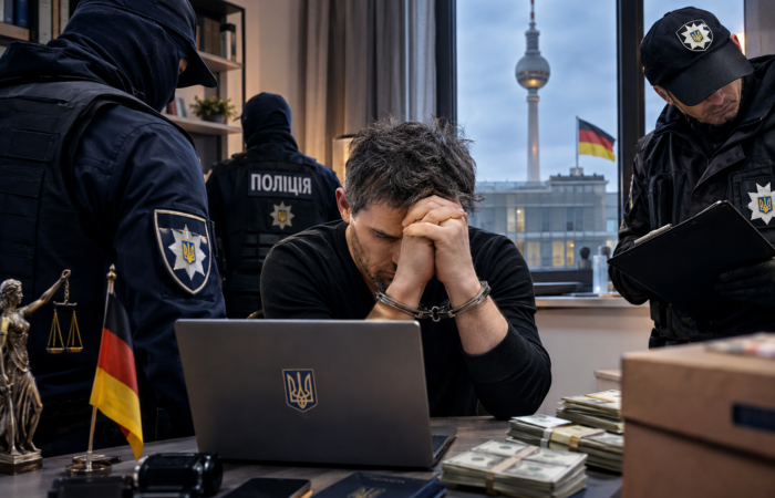 Нацполіція оголосила підозру у вимаганні власнику українського медіа в Берліні