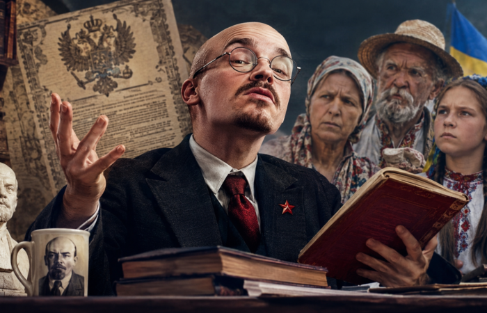 Вірний ленінець, який ненавидить селян, пояснює світові, що українців вигадали інтелігенти