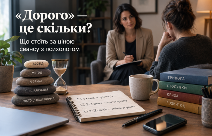 «Дорого» — це скільки? Що стоїть за ціною сеансу з психологом