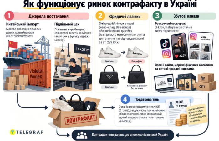 Ірина Павліченко й Олександр Лакотій торгують контрафактом попри кримінальні провадження
