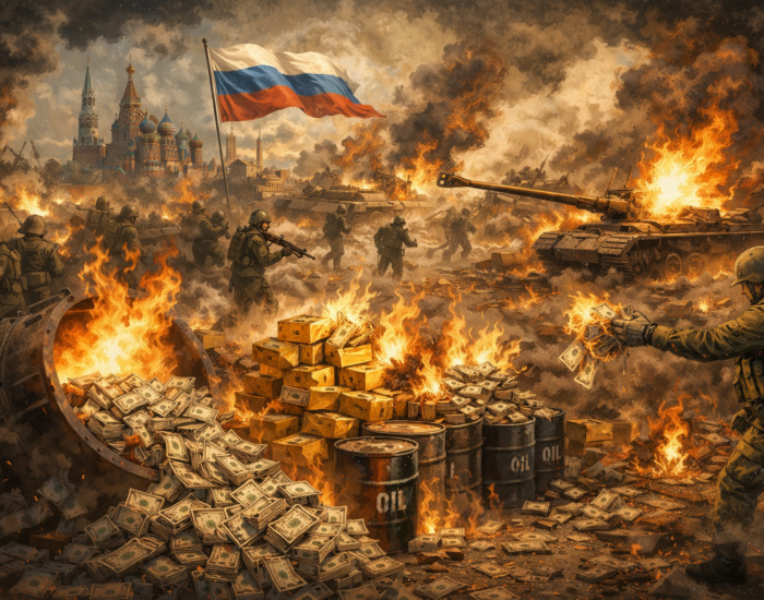 Справжня причина війни: Росія напала на Україну, щоб утилізувати 640 мільярдів