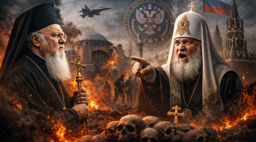 СЗР РФ називає Вселенського патріарха антихристом: продовження кремлівської інформаційної атаки на Україну | SPILNO