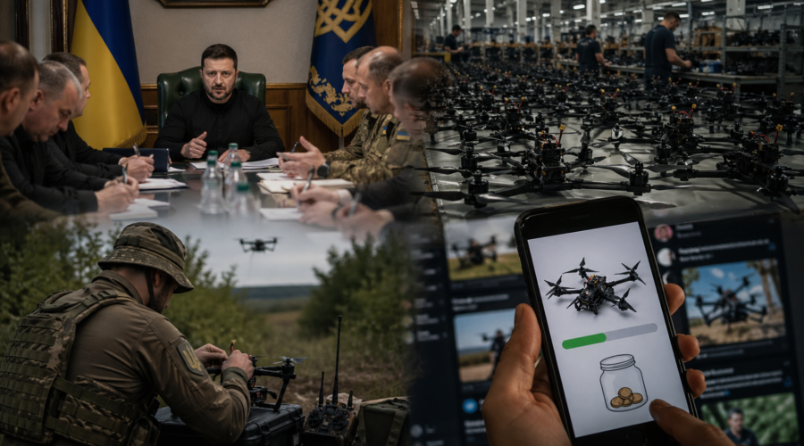 Зеленський оголосив про надлишок дронів і їх експорт - поки волонтери збирають мільйони на FPV у мережі | SPILNO